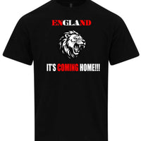 ENGLAND IT'S COMING HOME UNISEX T-SHIRT
