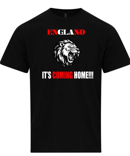 ENGLAND IT'S COMING HOME UNISEX T-SHIRT