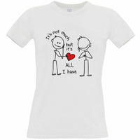 valentine's day Unisex Fitted T Shirt