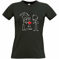 valentine's day Unisex Fitted T Shirt