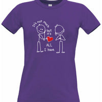 valentine's day Unisex Fitted T Shirt