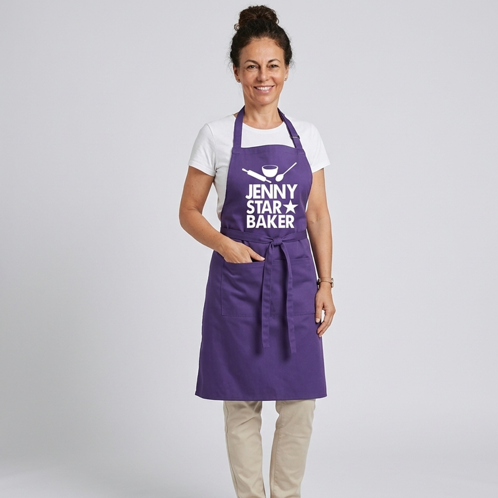 Tablier de cuisine/cuisson/cuisson Star Baker personnalisé 