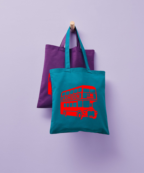 London Bus Tote Bag