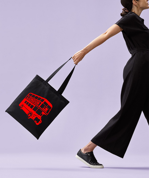 London Bus Tote Bag