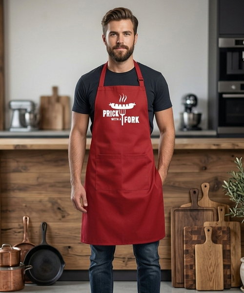 Prick with A Fork Apron