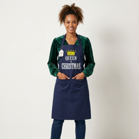 Queen Of Christmas Apron