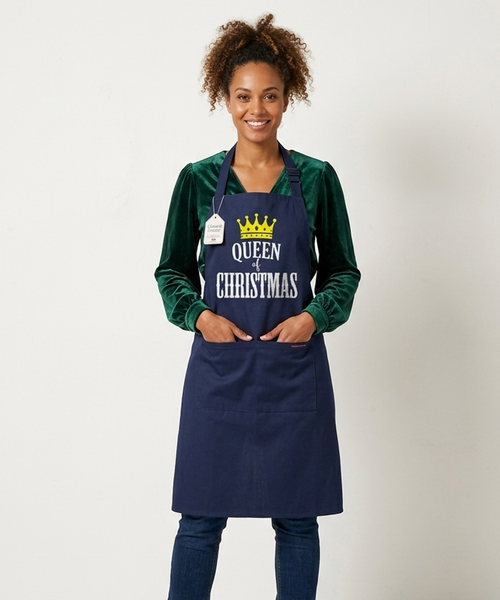 Queen Of Christmas Apron