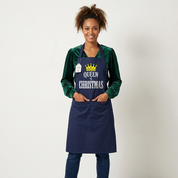 Queen Of Christmas Apron