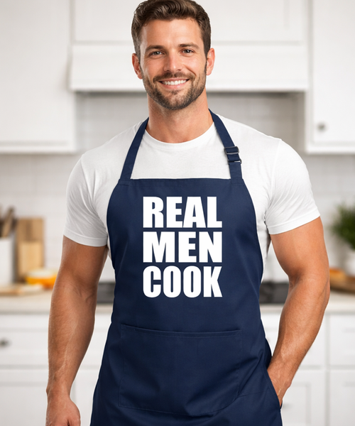 Tablier de cuisine de vrais hommes 