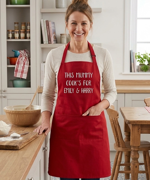 Tablier personnalisé This Mummy Cooks for... 