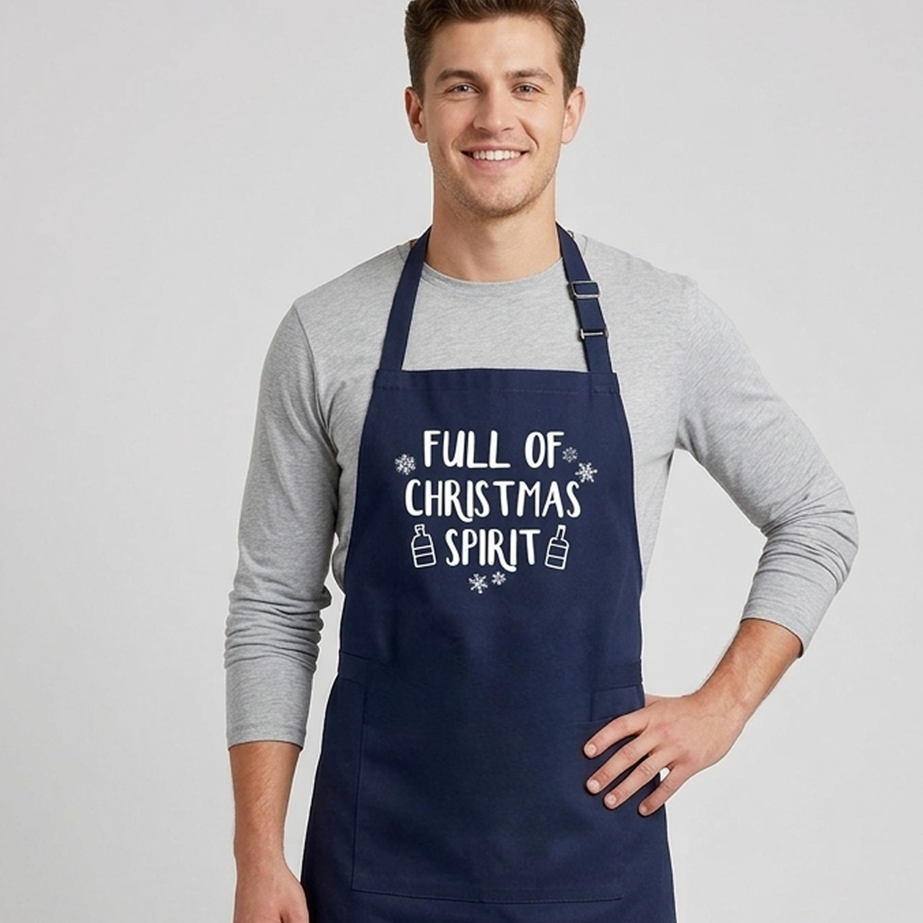 Full of Christmas Spirit Apron