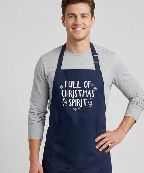 Tablier plein d'esprit de Noël 