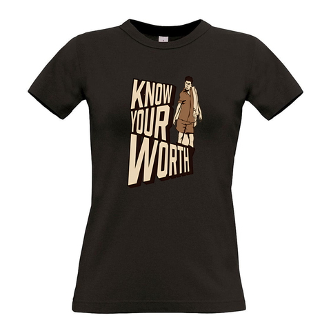 Know Your Worth – Unisex Motivational T-Shirt | Designed & Printed in the UK