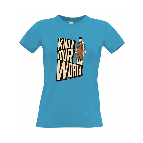Know Your Worth – Unisex Motivational T-Shirt | Designed & Printed in the UK