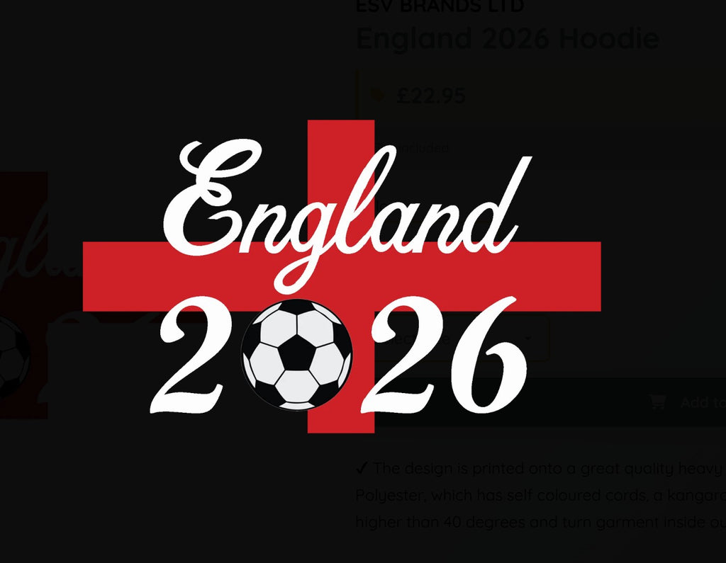 England 2026 Hoodie