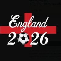 England 2026 Hoodie