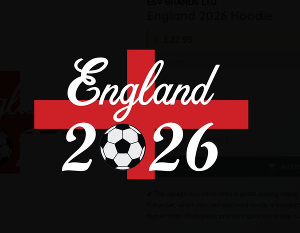 England 2026 Hoodie