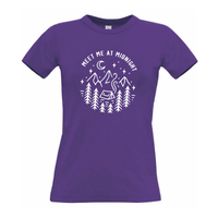 Meet Me at Midnight Unisex T-Shirt | Customisable Cotton Graphic Tee | Casual Wear