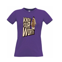 Know Your Worth – Unisex Motivational T-Shirt | Designed & Printed in the UK