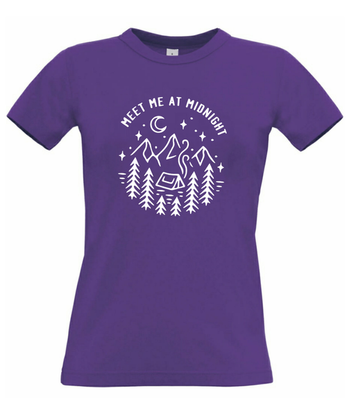 Meet Me at Midnight Unisex T-Shirt | Customisable Cotton Graphic Tee | Casual Wear