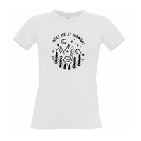Meet Me at Midnight Unisex T-Shirt | Customisable Cotton Graphic Tee | Casual Wear