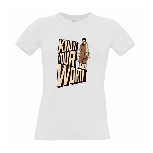 Know Your Worth – Unisex Motivational T-Shirt | Designed & Printed in the UK