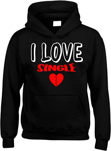 I Love Single Unisex Hoodie