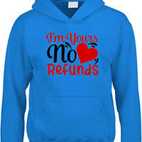 Je suis à toi sans remboursement Sweat à capuche unisexe