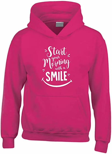 Start your morning with a smile Children and Unisex Hoodie