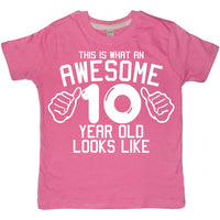 C'est à quoi ressemble un génial 10 ans T-shirt pour enfants 