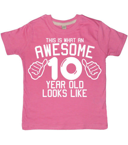 C'est à quoi ressemble un génial 10 ans T-shirt pour enfants 