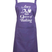 Tablier personnalisé Queen of Baking 