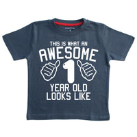 This is what awesome 1 year old looks like Children's T-shirt