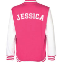 Personalised Children's Varsity Jacket With Initial and Name