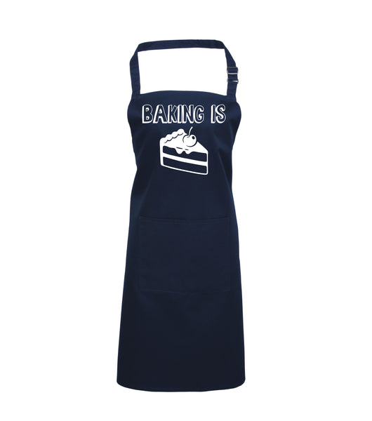 La cuisson est un morceau de gâteau Punny Tablier 
