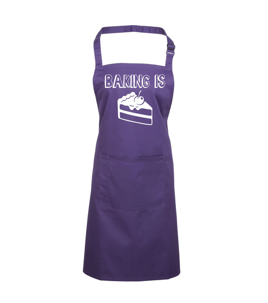 La cuisson est un morceau de gâteau Punny Tablier 