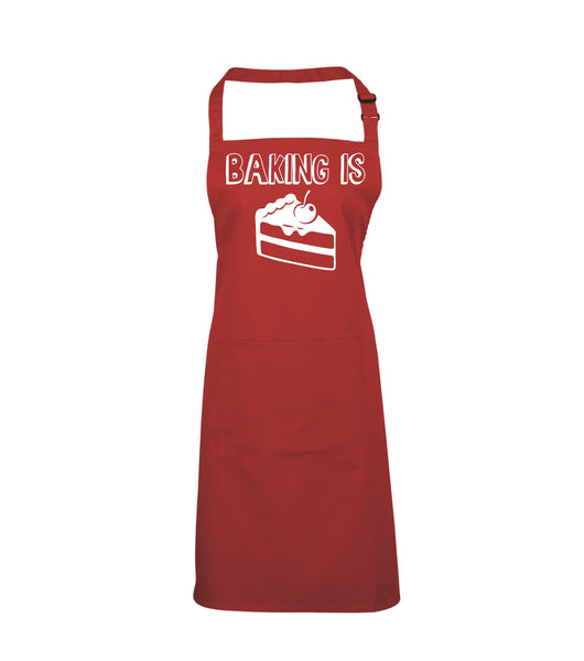 La cuisson est un morceau de gâteau Punny Tablier 