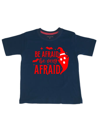 Be Afraid be very Afraid Halloween Children's T-Shirt