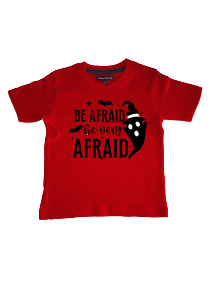 Be Afraid be very Afraid Halloween Children's T-Shirt