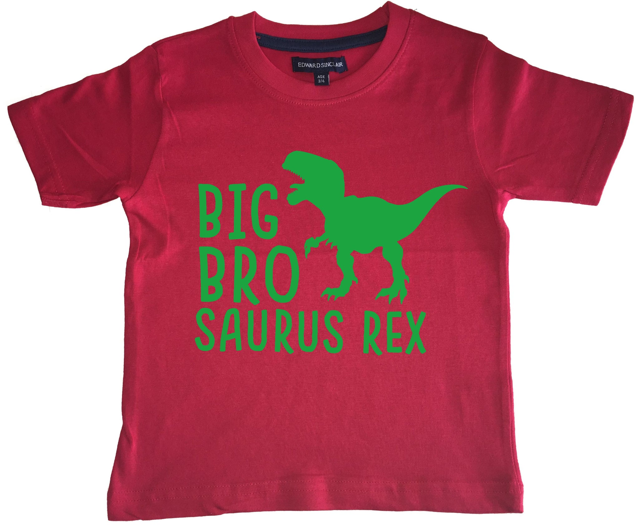 'Big Bro Saurus Rex' T Shirt