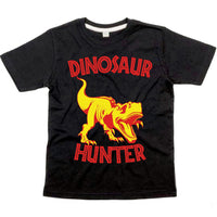 T-shirt enfant chasseur de dinosaures