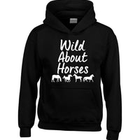 Sweat à capuche Wild About Horses 