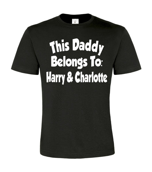 Ce papa appartient à ... D2 T-shirt unisexe