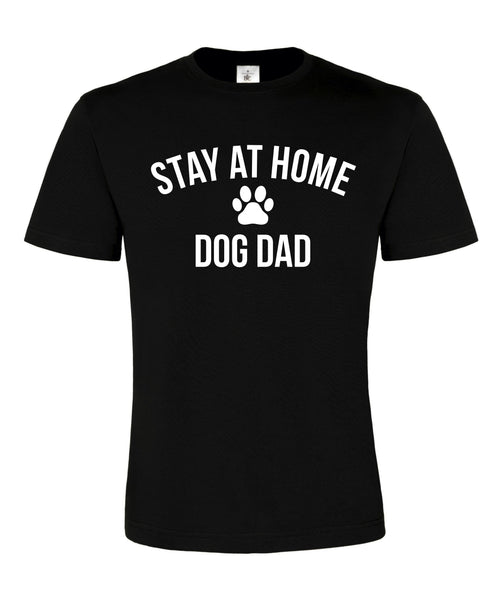Edward Sinclair T-shirt unisexe 'Stay at Home Dog Dad'