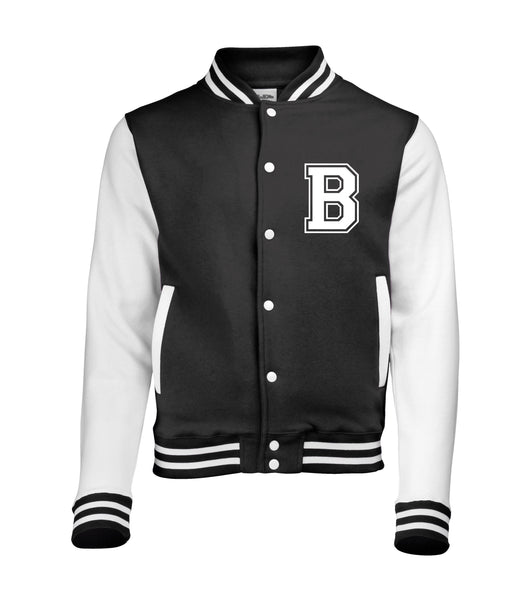 Personalised Adult Varsity Jacket With Initial and Name