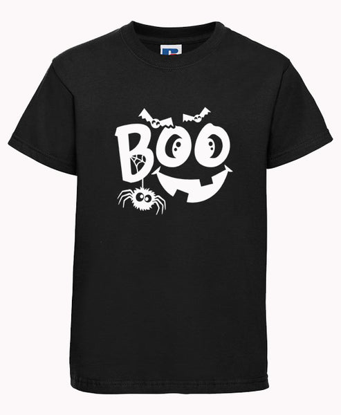 T-shirt enfant Halloween BOO 