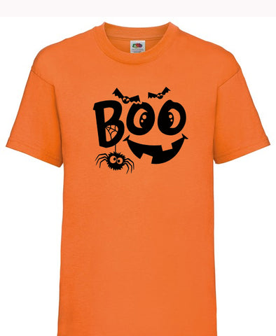 T-shirt enfant Halloween BOO 