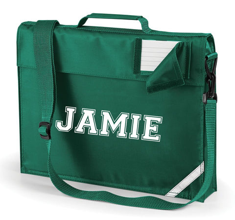 Cartable personnalisé avec polices Varsity 