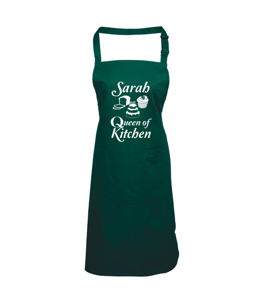 Tablier Reine de la Cuisine personnalisé 