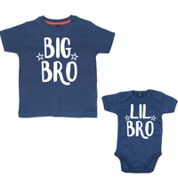 Ensemble t-shirt Big Bro et body Lil Bro assortis Edward Sinclair 